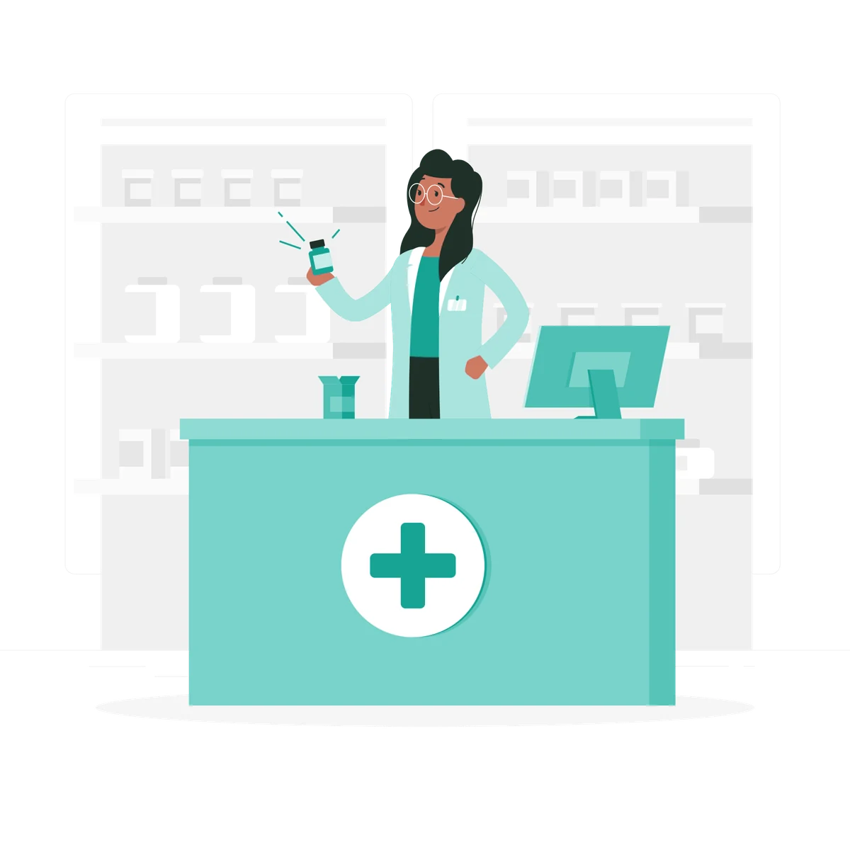 A pharmacy that never loses track